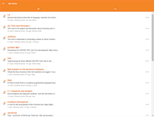 Tablet Screenshot of chat.stackoverflow.com